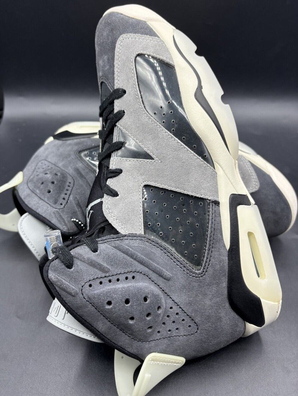 Size 11.5 - Air Jordan 6 Retro Tech Chrome Womens CK6635-001